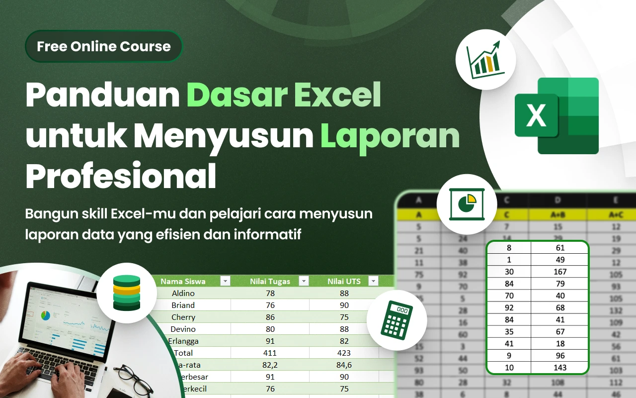 Kelas Microsoft Excel: Membuat Laporan di BuildWithAngga